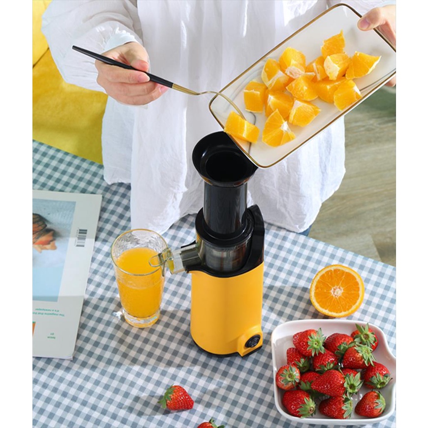 IDEALIFE Mini Electric Slow Juicer - Pemeras Pengekstrak Sari Buah Listrik IL-201SJA / IL 201 SJA