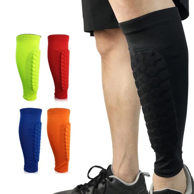 (COD) LS-10 Knee Support Pad Pelindung Lutut Betis Deker Dekker Futsal Sepak Bola