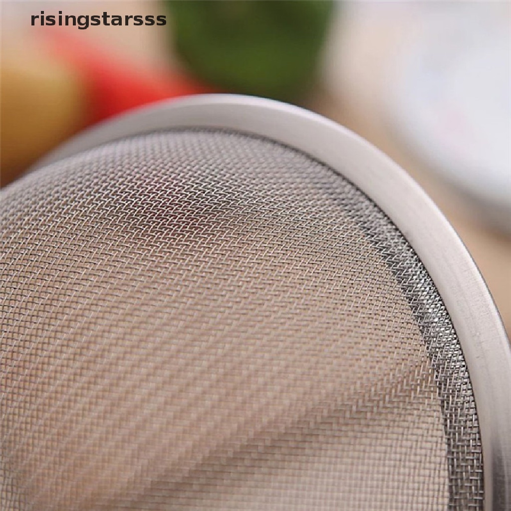 Rsid Span-new Snack Fryer Strainer Kawat Jaring Halus Saringan Minyak Tepung Colander Sifter Sieve Jelly