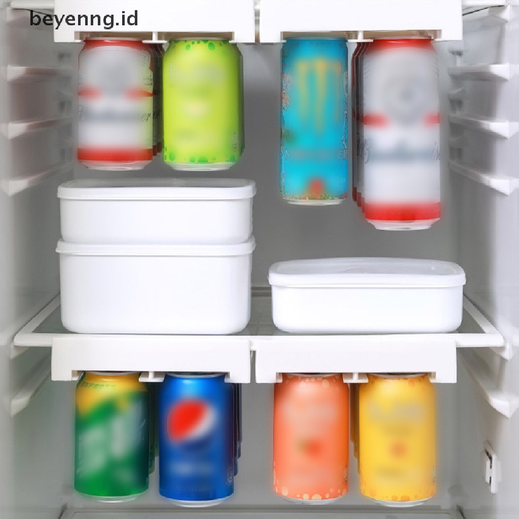 Beyen Kulkas Organizer Laci Pop Soda Can Dispenser Tempat Minuman Untuk Kulkas ID