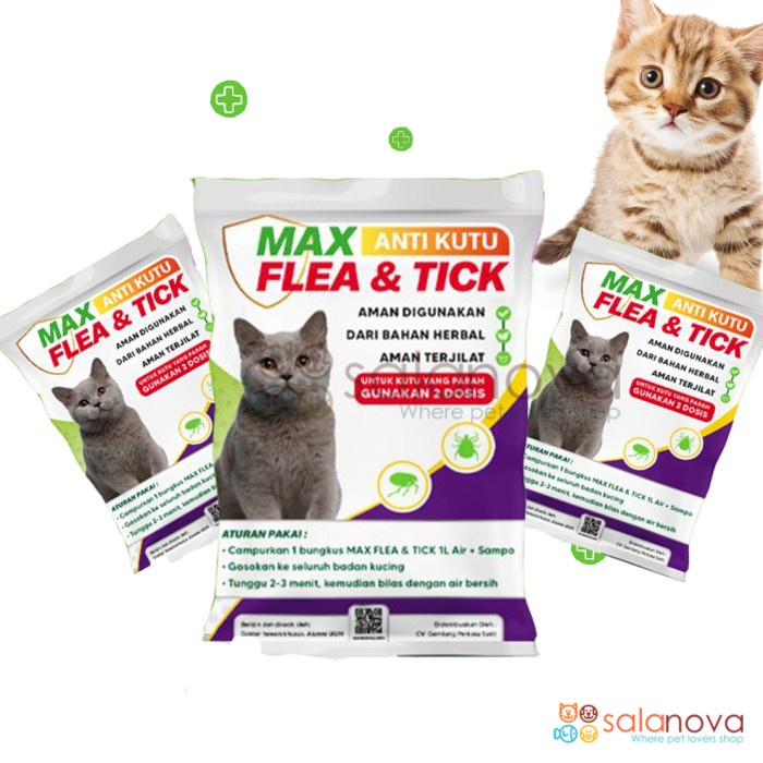 Max Anti Kutu Obat Anti Kutu Kucing