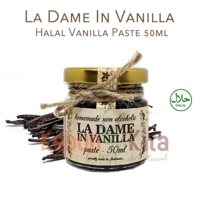 

[READY Stock] La Dame in Vanilla Halal Vanilla Paste 50 ml