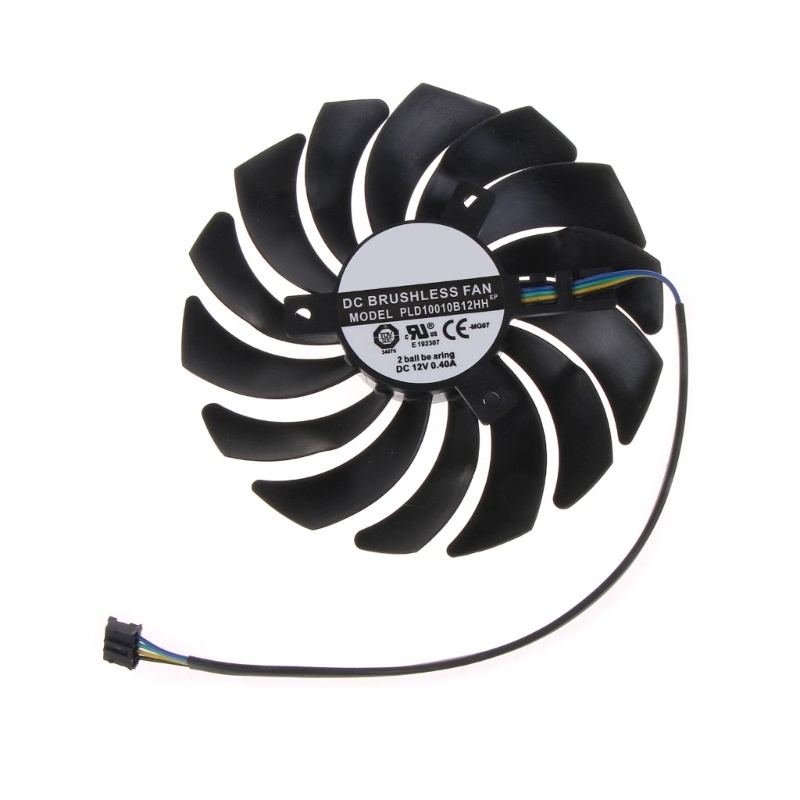 Zzz 1PC 95mm PLD10010S12HH DC12V 4Pin Kartu Grafis Kipas Pendingin Untuk MSI Rtx3070 3060 3060Ti VENTUS 2X OC Video Card