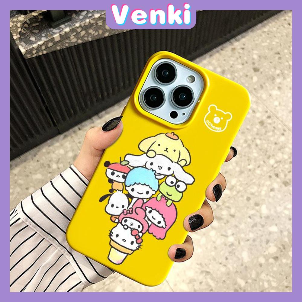 iPhone Case Soft TPU Glossy Yellow Candy Case Cute Cartoon Protection Shockproof For iPhone 14 13 12 11 Pro Max 7 8 Plus X XR