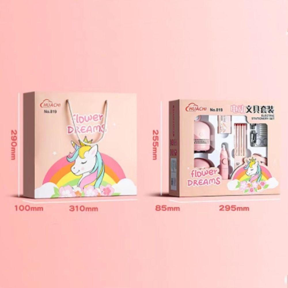 Lanfy Stationery Set Elektronik Anak Hadiah Penghapus Kid Perlengkapan Sekolah