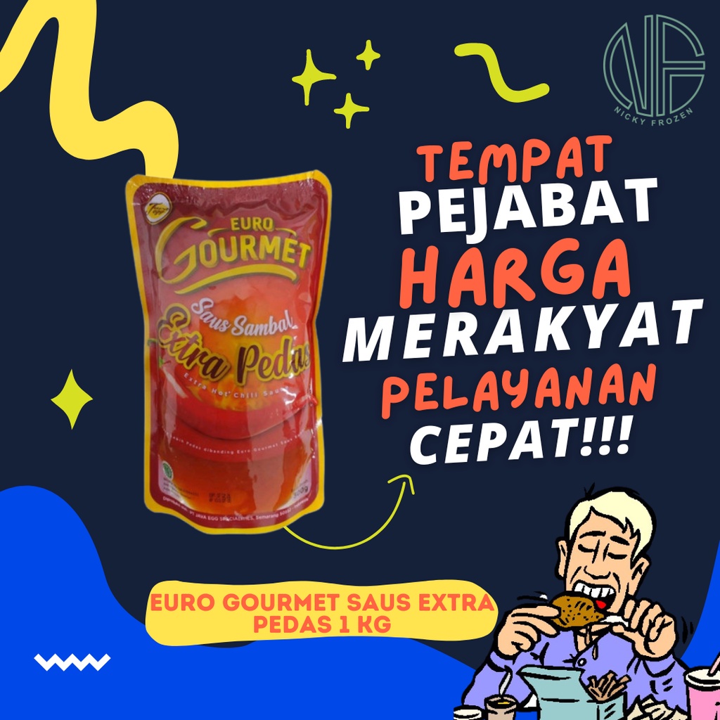 

EURO GOURMET SAUS EXTRA PEDAS 1 KG