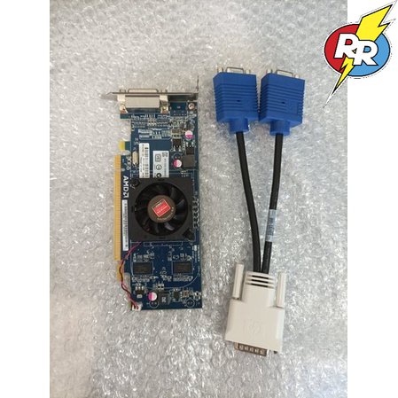 VGA Card PC Amd Radeon HD 6350 512 MB 64 Bit DDR3 Profil PC mini Lengkap Converter Dms to VGA Murah