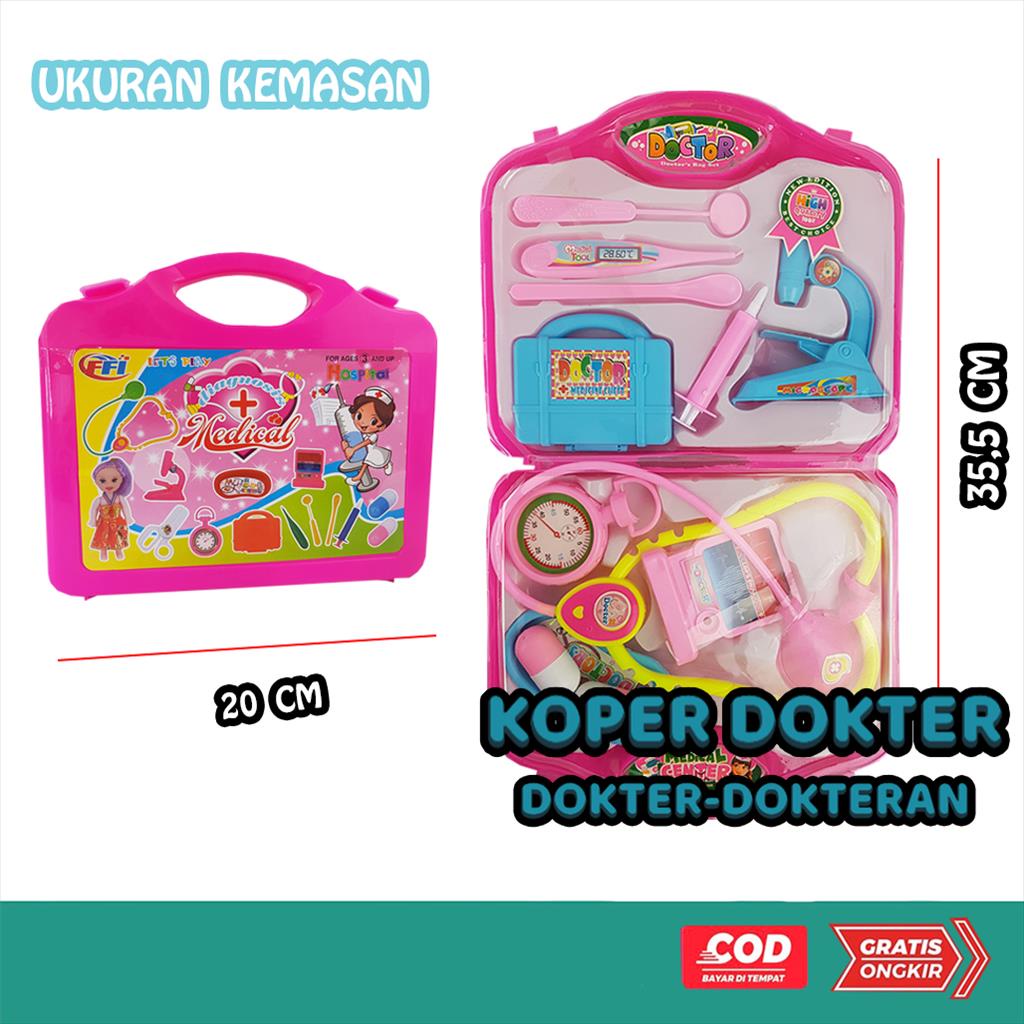 Mainan Dokter-Dokteran Koper / Set Koper TERMURAH FH217