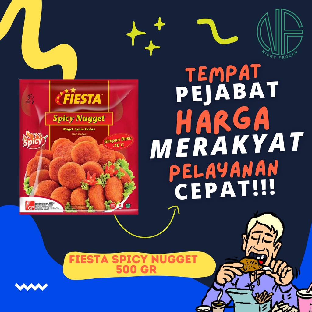 

FIESTA SPICY NUGGET 500 G