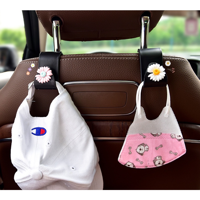 Car Hyunya Daisy back hook, Pengait Belakang Daisy Lucu Kartun Mobil