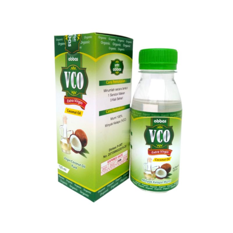 

VCO MINYAK KELAPA ORGANIK MURNI 100% EXTRA VIRGIN ABBAS
