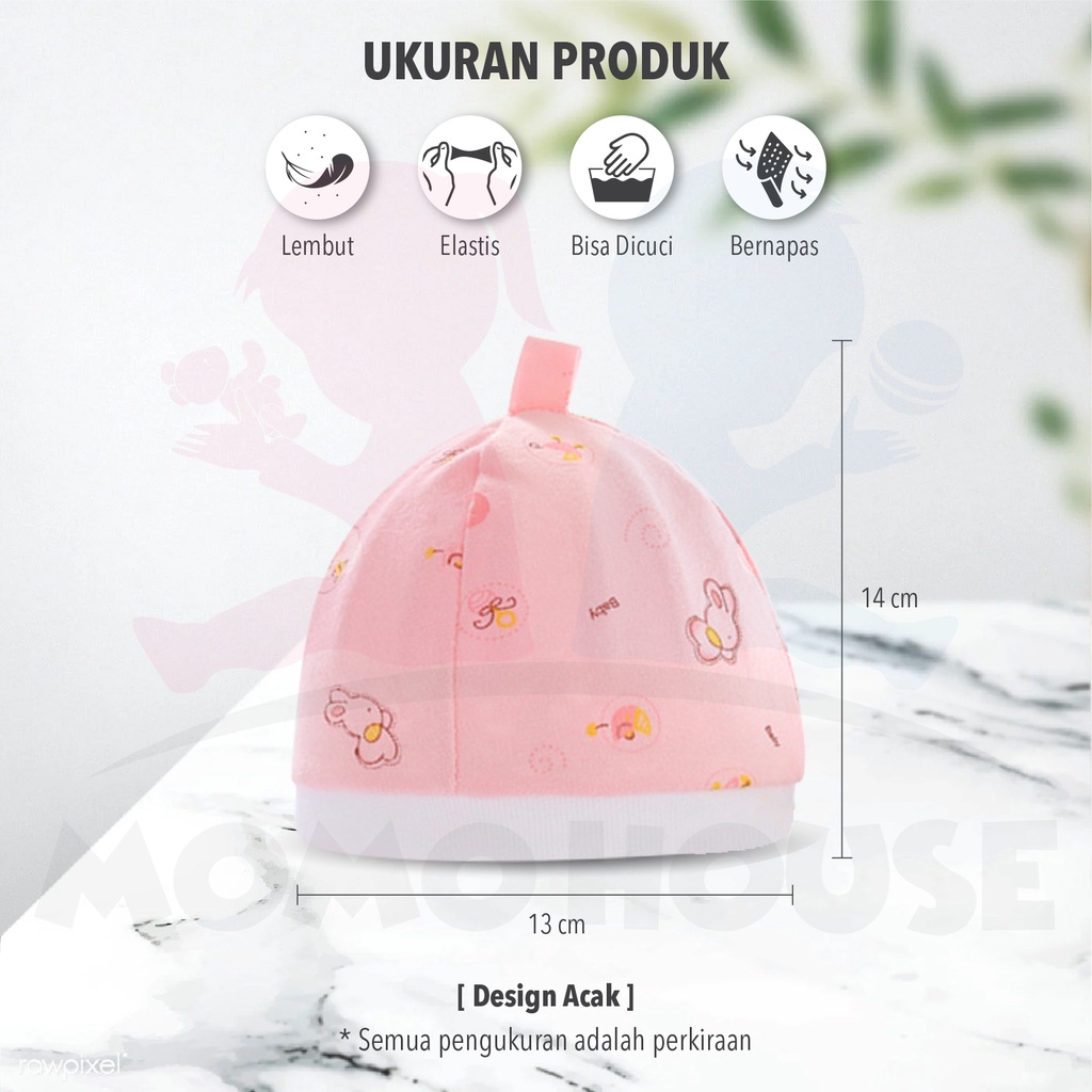 MOMO HOUSE Topi Kupluk Bayi Topi Bayi Topi Anak Kupluk Anak Topi Kupluk Anak