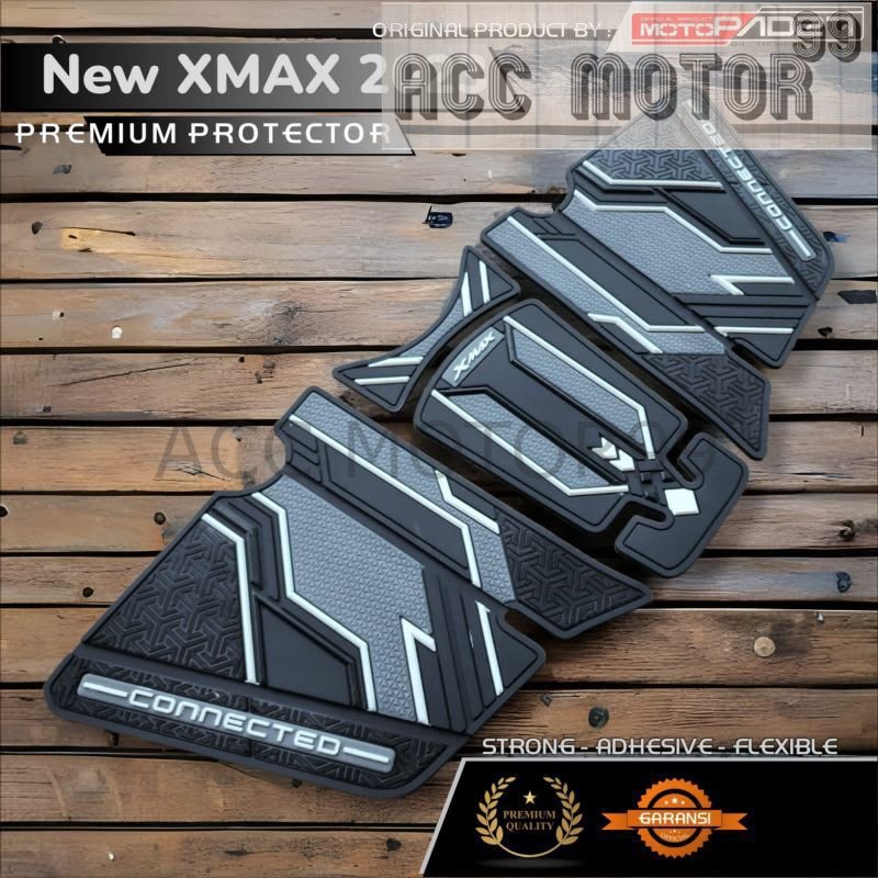 Stiker Rubber Tankpad Deckpad Yamaha XMAX 2023