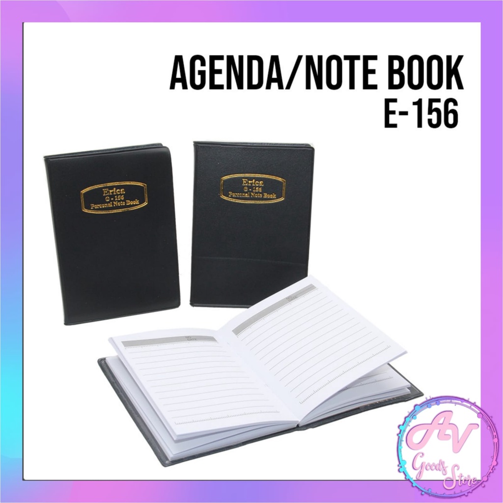 

Agenda Erica / Notebook / Buku Tulis Catatan / Buku Agenda Jurnal / Diary Saku