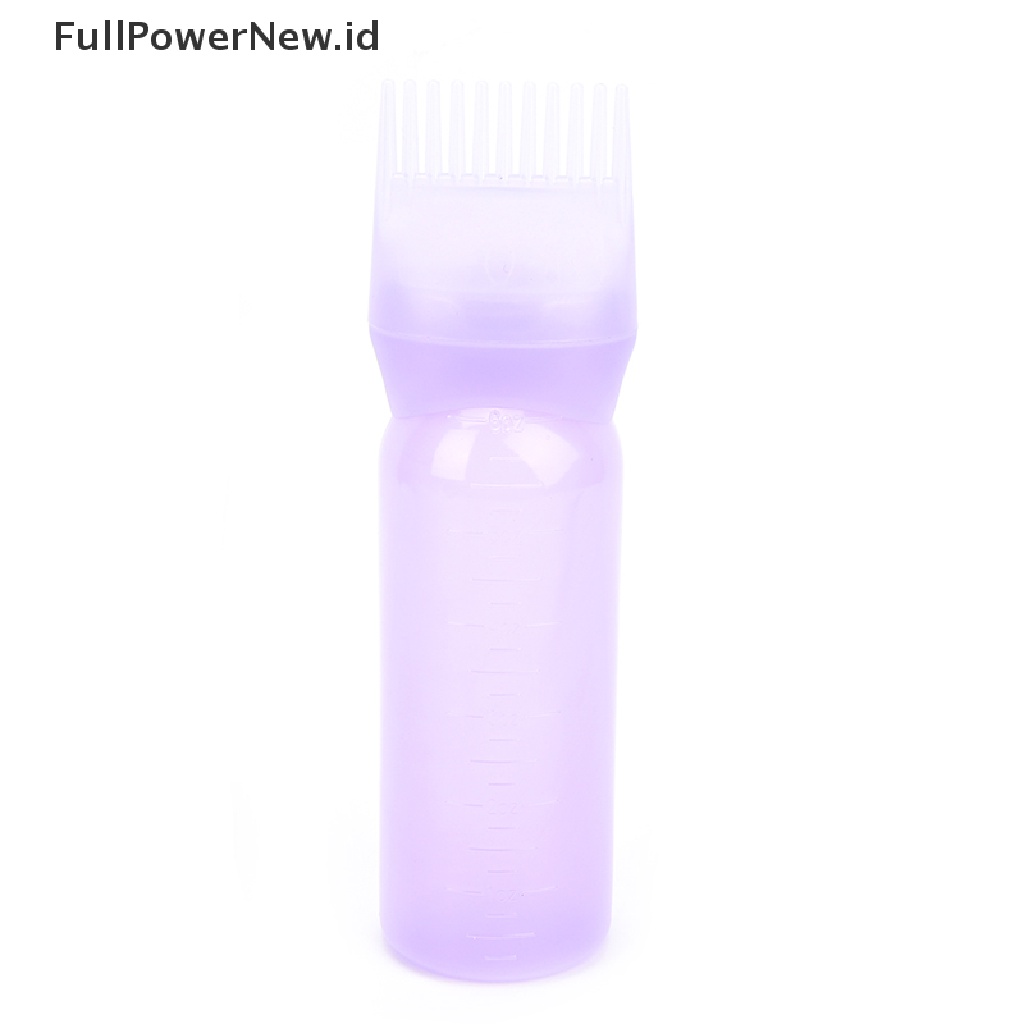 Power 120ML Botol Pewarna Rambut Aplikator Sisir Dispensing Pewarna Rambut Salon Mewarnai ID