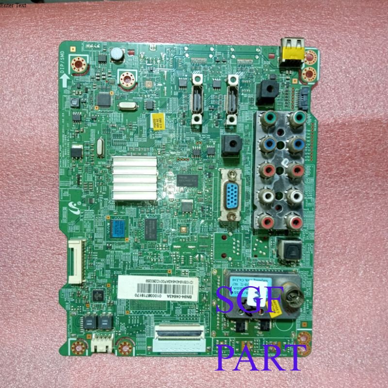 SAMSUNG PS 43D450 MESIN TV PLASMA SAMSUNG PS 43D450 MAINBOARD MOTHERBOARD MB MOBO MODUL TV