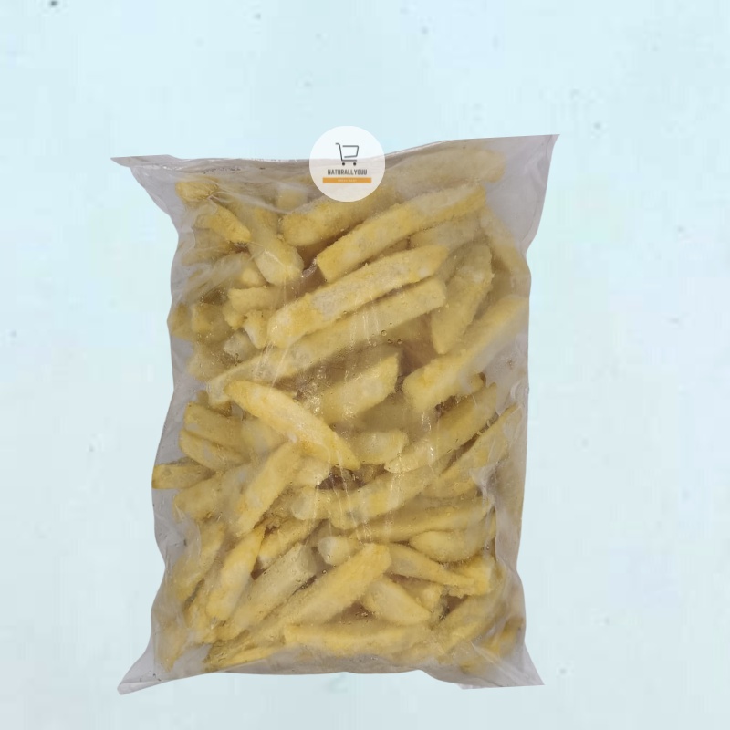 USA French Fries (Straight Cut Batter) Keju 1kg