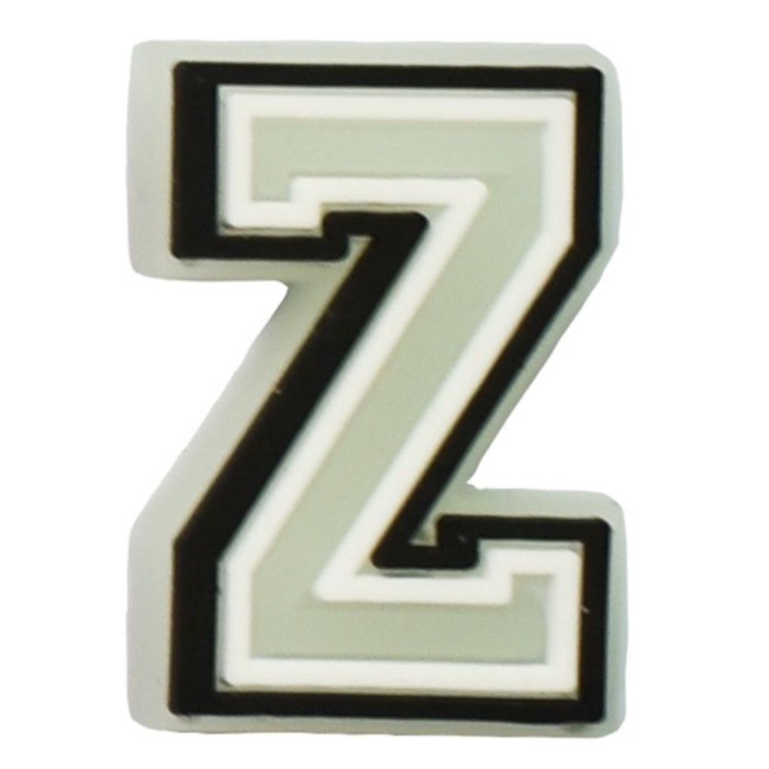 DISKON SHOPEE/ SEPATU ANAK/ jibbitz crocs huruf alfabet alphabet a-z glow in the dark menyala pin - 