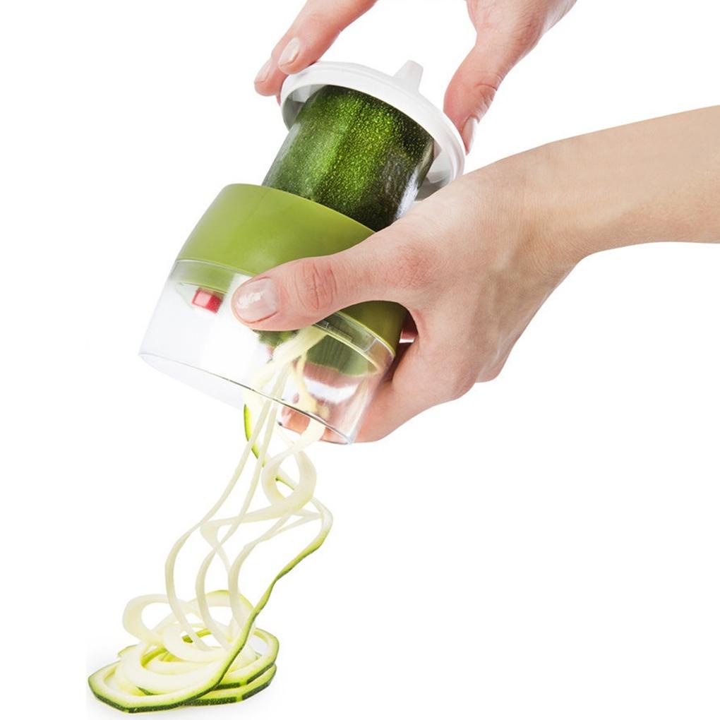 Spiralizer Sayur 3in1 Pengganti Rumah Dapur Restoran Masak Kentang Timun Slicer Parutan Aksesoris