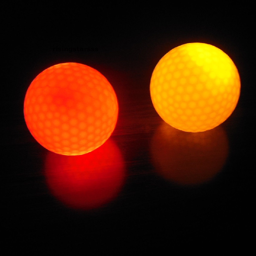 Rsid Span-new Lampu Malam Kedip Nyala Glowing Fluorescence Bola Golf Golf Jelly