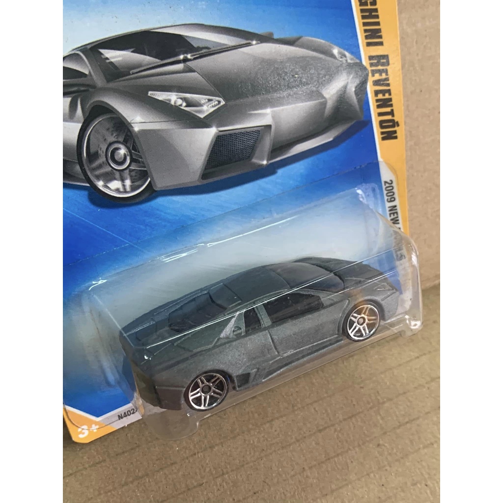 Hotwheels Lamborghini Reventon Flat Grey 2009 AKTA