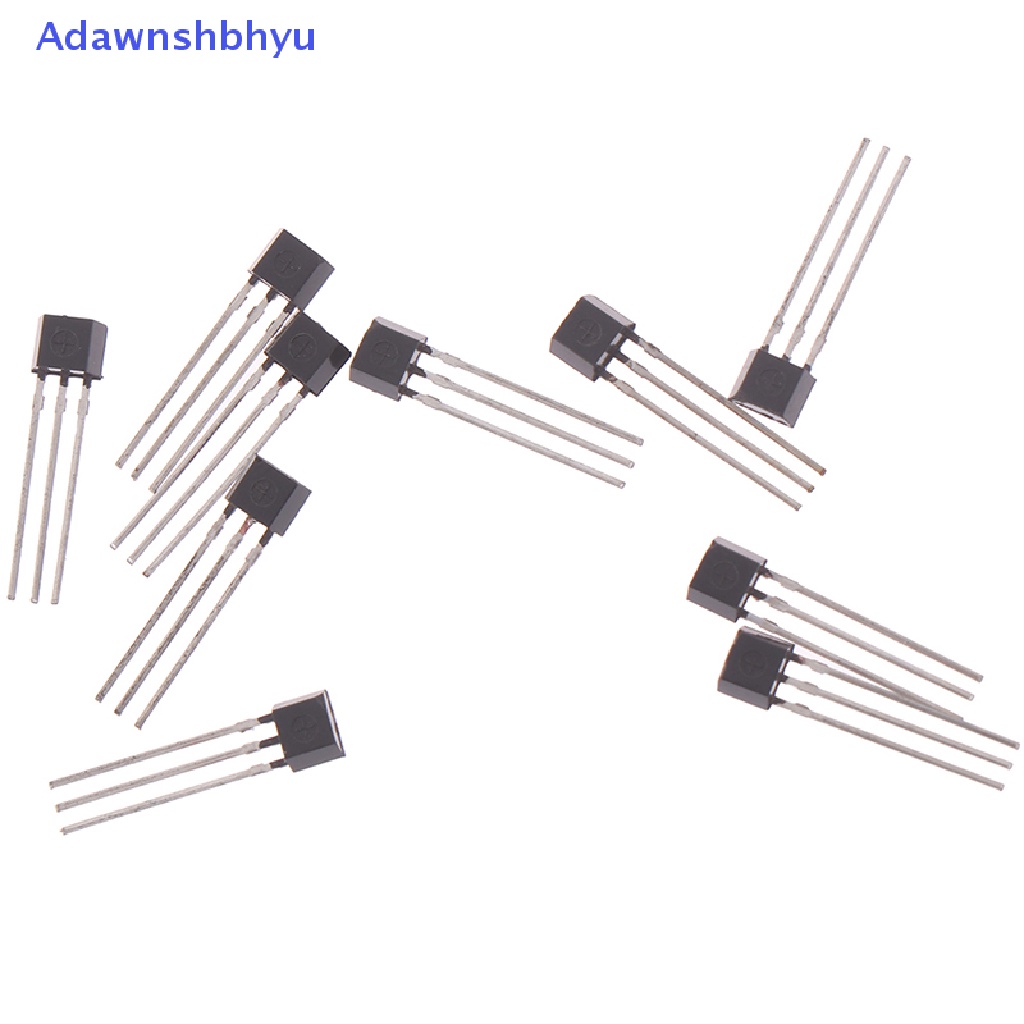 Adhyu 10PCS 41F /0H41 /SH41 /SS41F /S41 Sensor Elemen Bipolar Hall TO-92UA Pring 41F ID