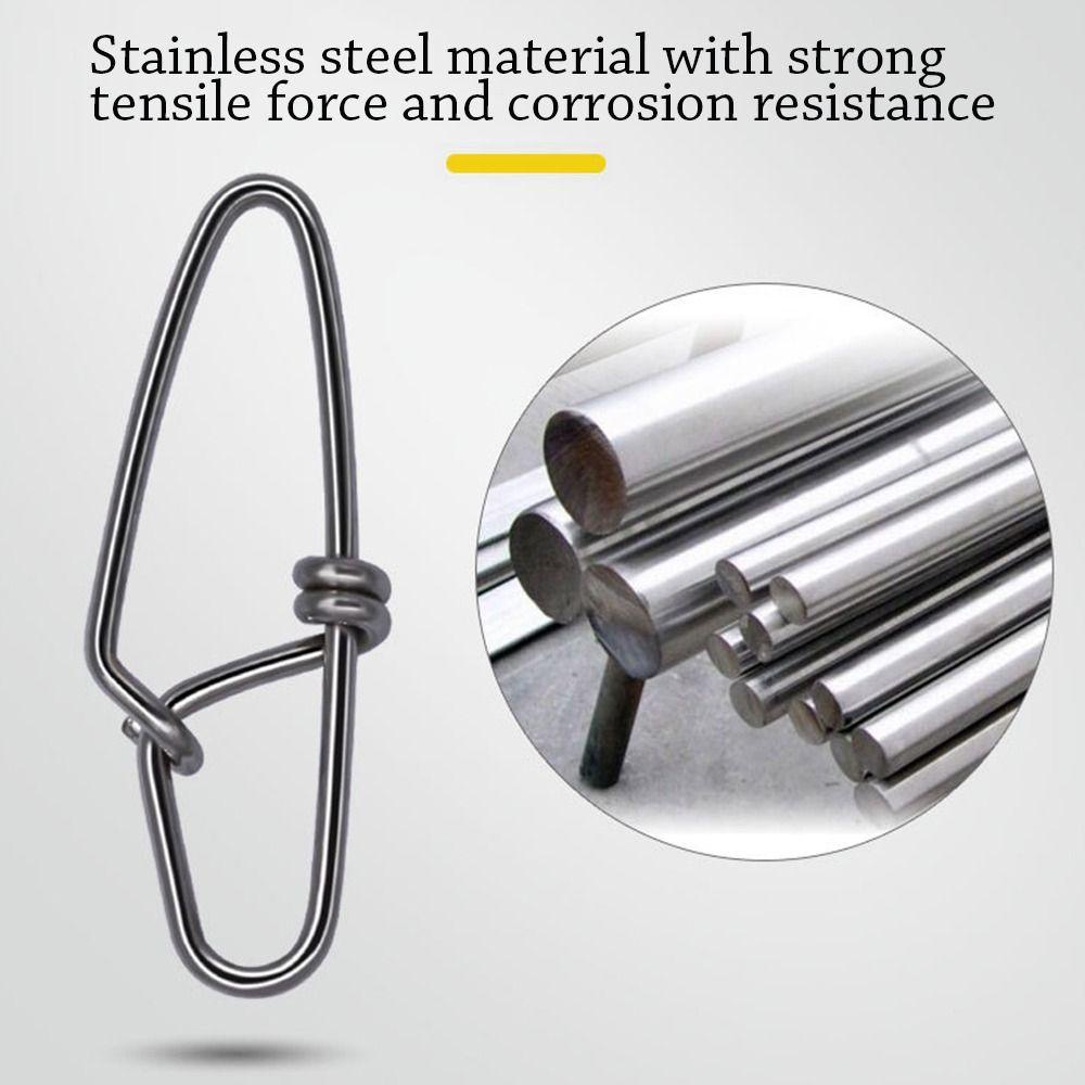 TOP 100pcs Konektor Snap Pancing Dengan Pin Baru Tahan Lama Ukuran0# Kepada6# Barel Bearing