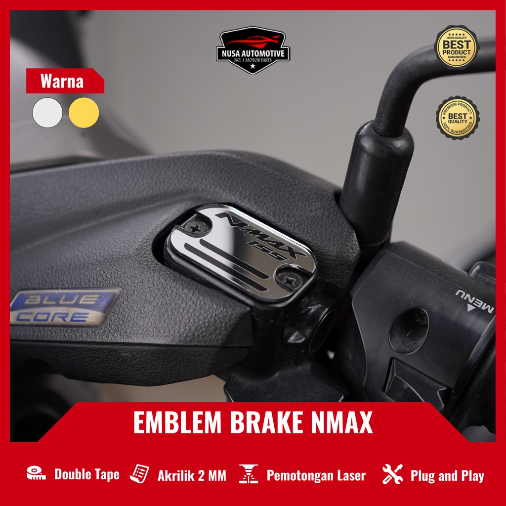 Emblem garnish minyak rem nmax aerox adv pcx beat scoopy vario genio