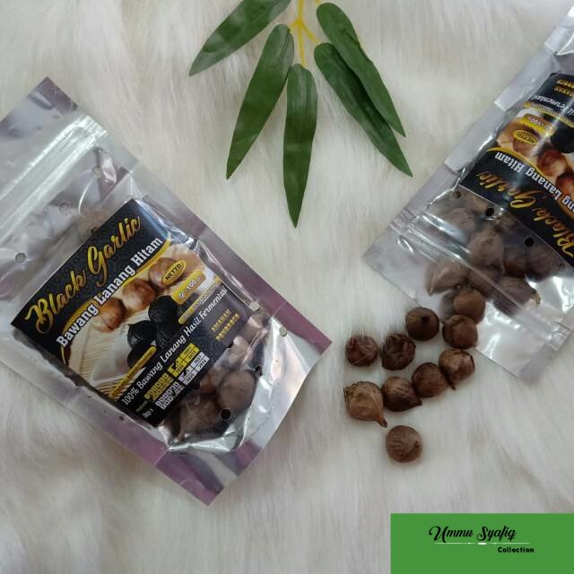 

Bawang Lanang Hitam (Black Garlic)" 100% bawang Lanang yg di fermentasi