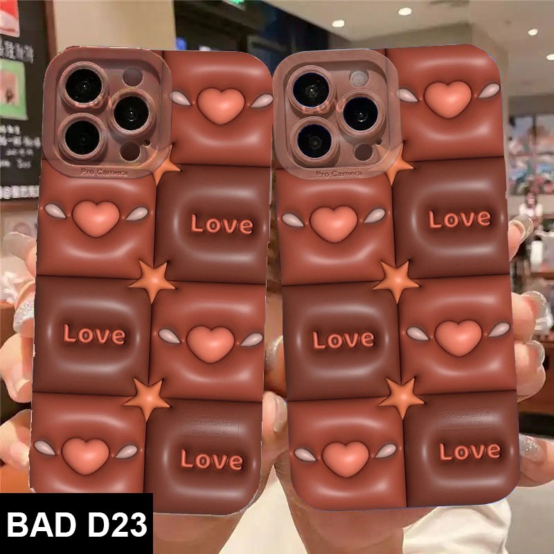 FOR APPLE X XR XS XS MAX SOFTCASE MOTIF AKSEN 3D - BDC