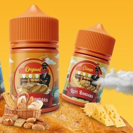 FREEBASE ROTI BANDARA V1 ORIGINAL 60ML BY VAPORKING 100% AUTHENTIC