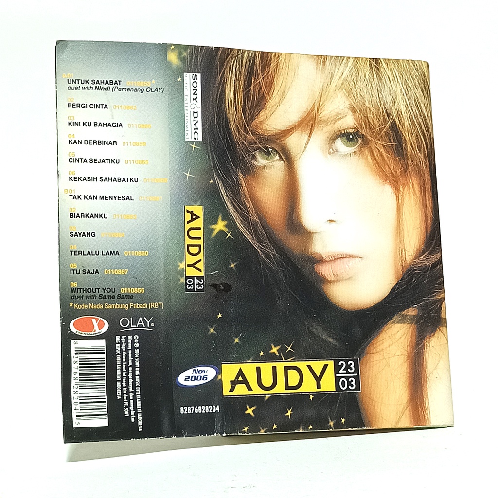 kaset tape Audy 2303 open sealed