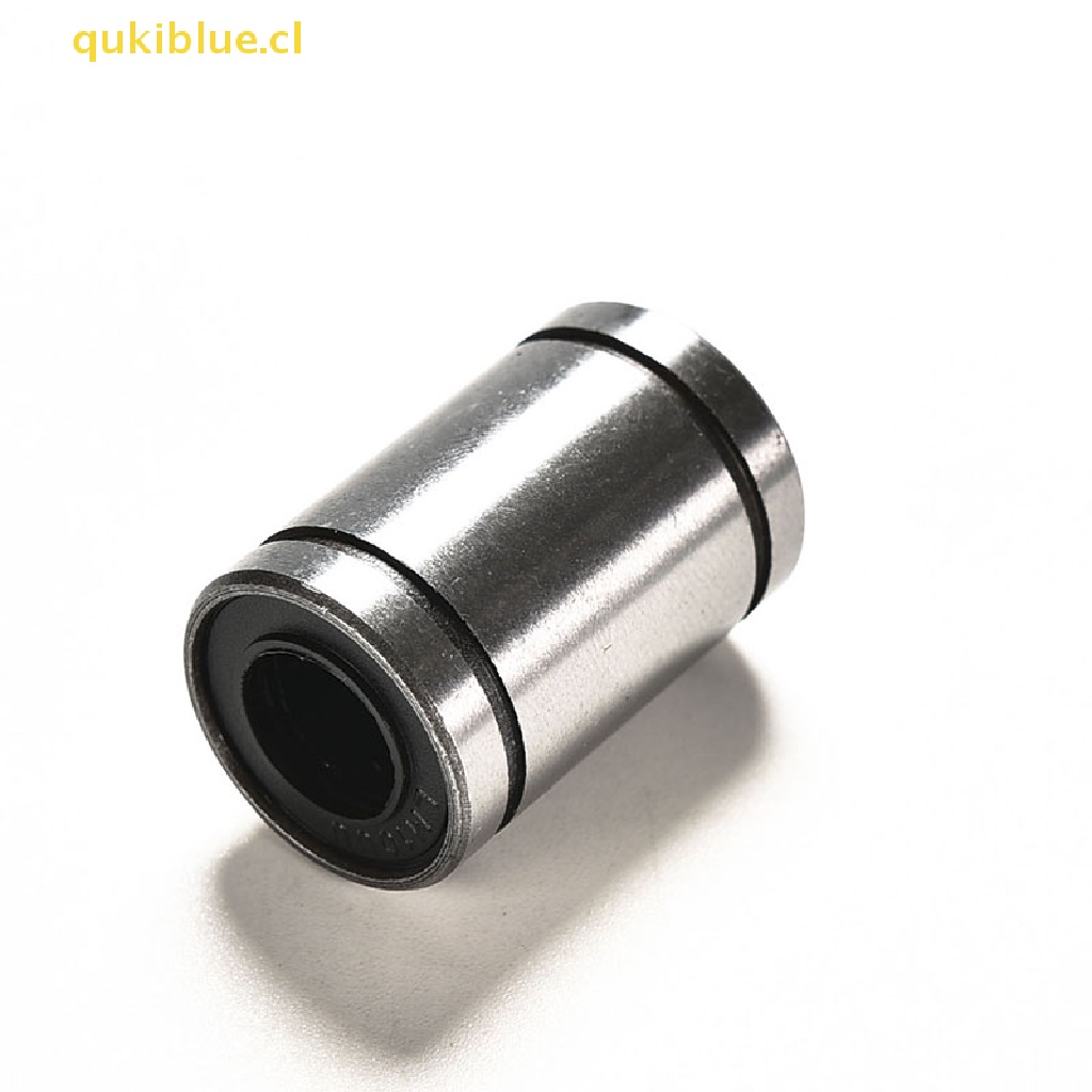 Qukiblue 1PCS Lingkaran Ukir 10mm LM10UU Linear Ball Bearing Bushing 10x19x29mm Baru 1PCS Lingkaran Bertuliskan 10mm Linear Ball Bearing Bushing 10x19x29mm Perak 1PCS Insc