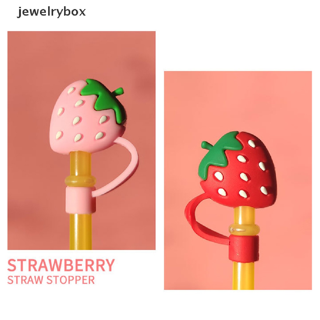 [jewelrybox] Bahan Silikon Tahan Debu Dapat Digunakan Kembali Plug Untuk Topi Jerami Perlindungan Lingkungan Straw Cap Universal Debu Plug Aksesoris Butik