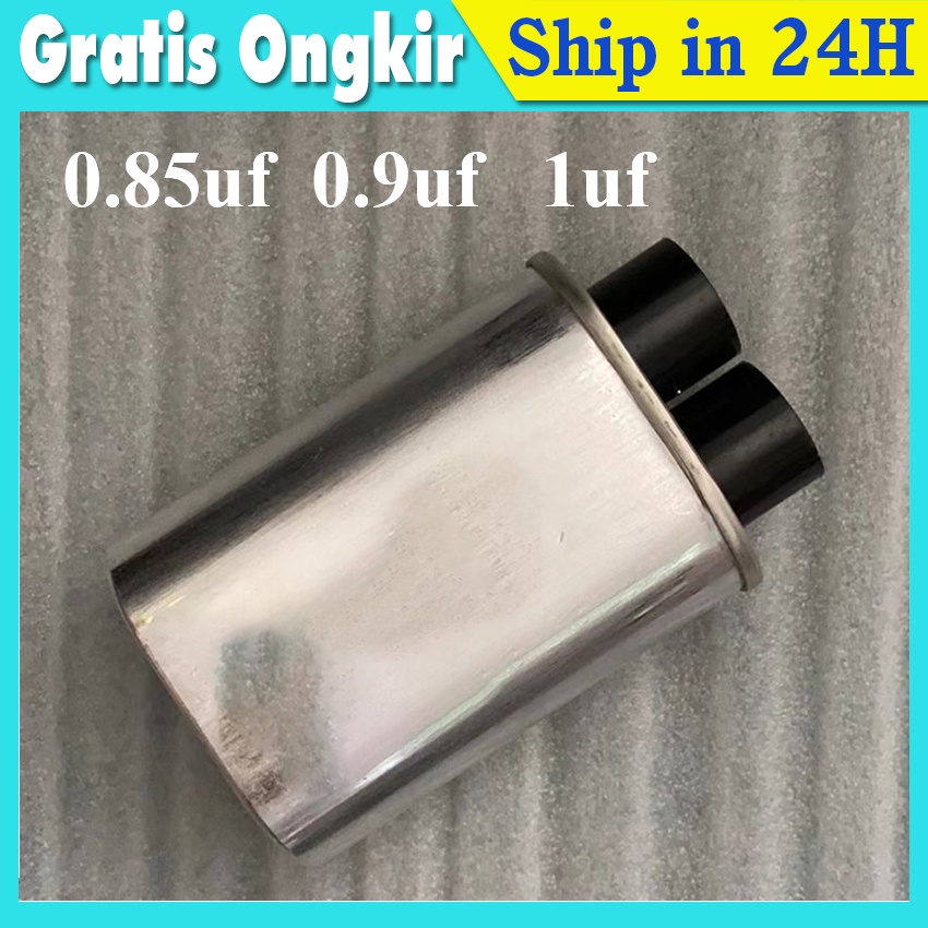 Kapasitor Tegangan Tinggi Pengganti Universal Uki Ac 2100v Hv 0.90 F Untuk Microwave Oven