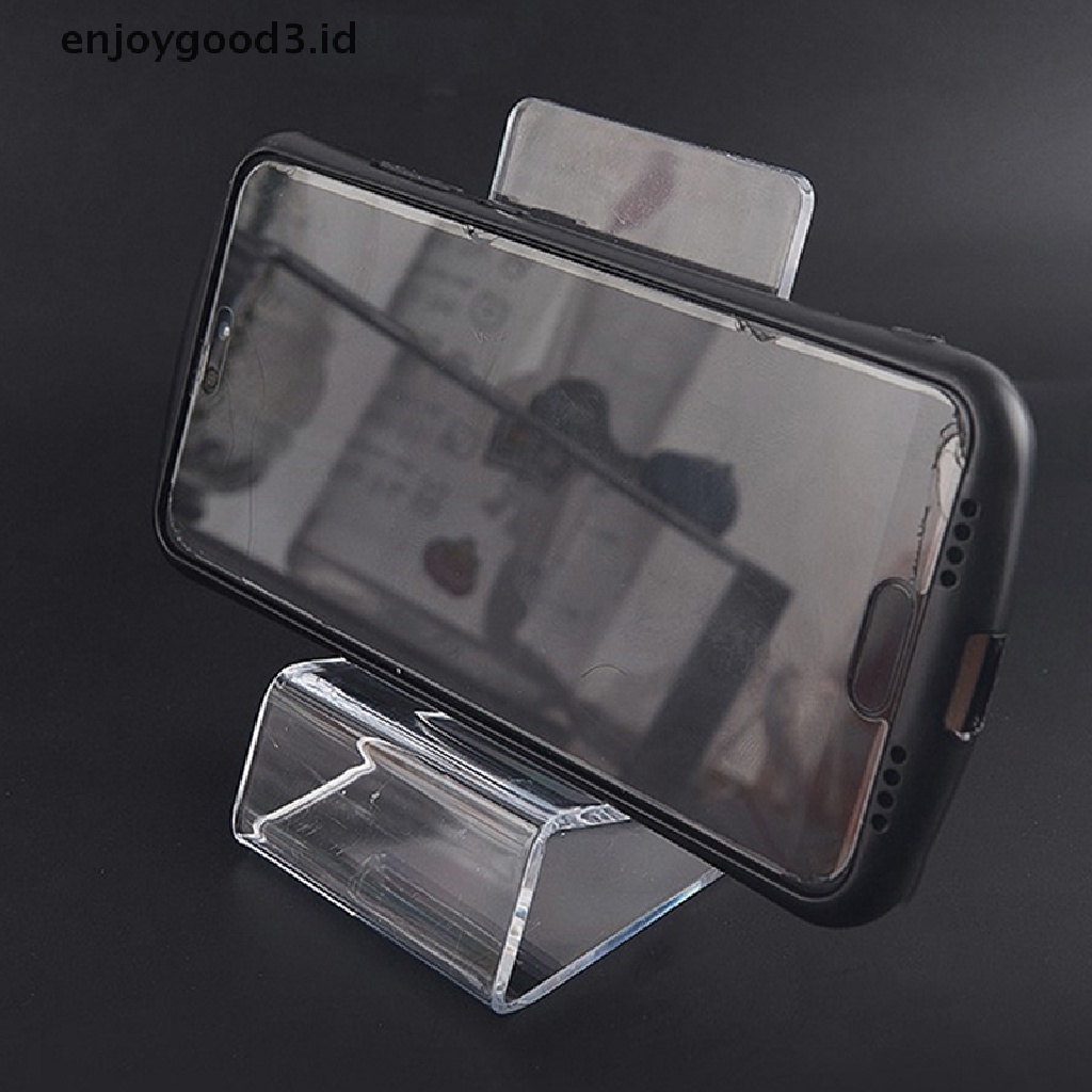 【Rready Stock】 Acrylic Plastic Transparent Stand Shelf Window Counter Display Showcase For PSV Game Console Phone Holder Tablet  Tray （ID）