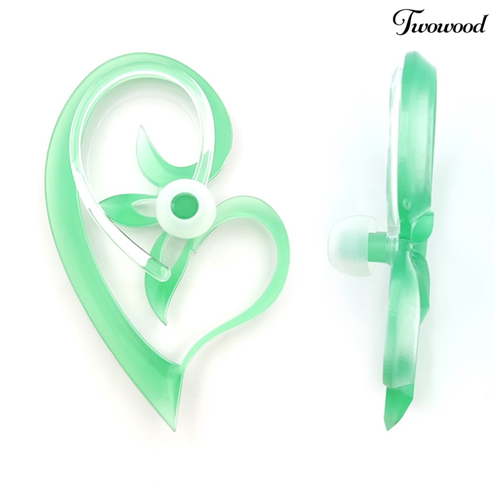 Twowood 1pc Liontin Telinga Anime Elastis Pengerjaan Halus Sangat Disimulasikan Tidak Bau Menarik Aksesoris Cosplay Anime Game Luminous Ear Ornament Untuk Prom