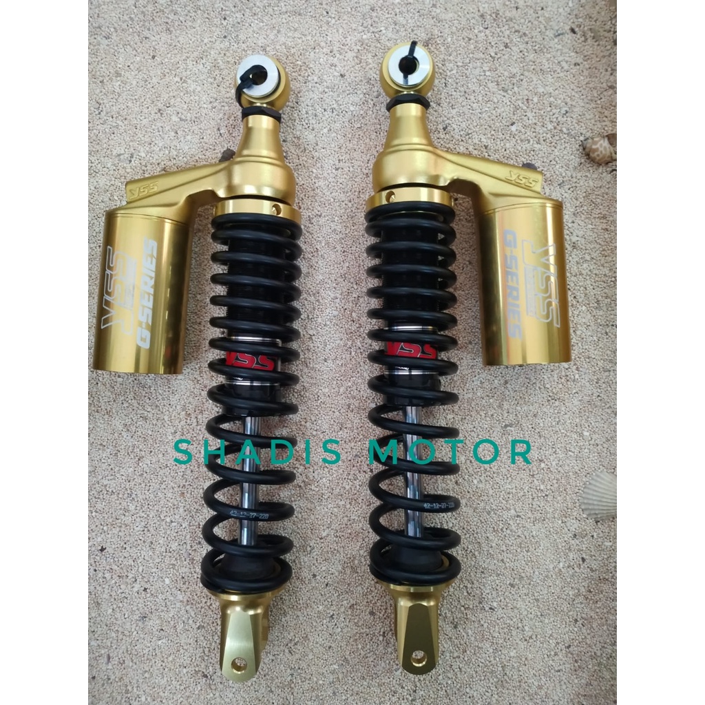 Skok Motor Merk YSS Matic PCX 150 N G Series Ukuran 350 mm Warna Black