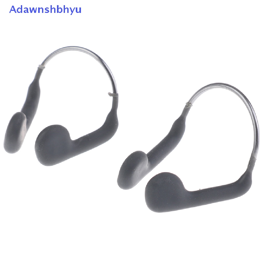 Adhyu 1pc Kawat NoseClip No-skid Silikon Lembut Untuk Renang Diving Olahraga Air ID