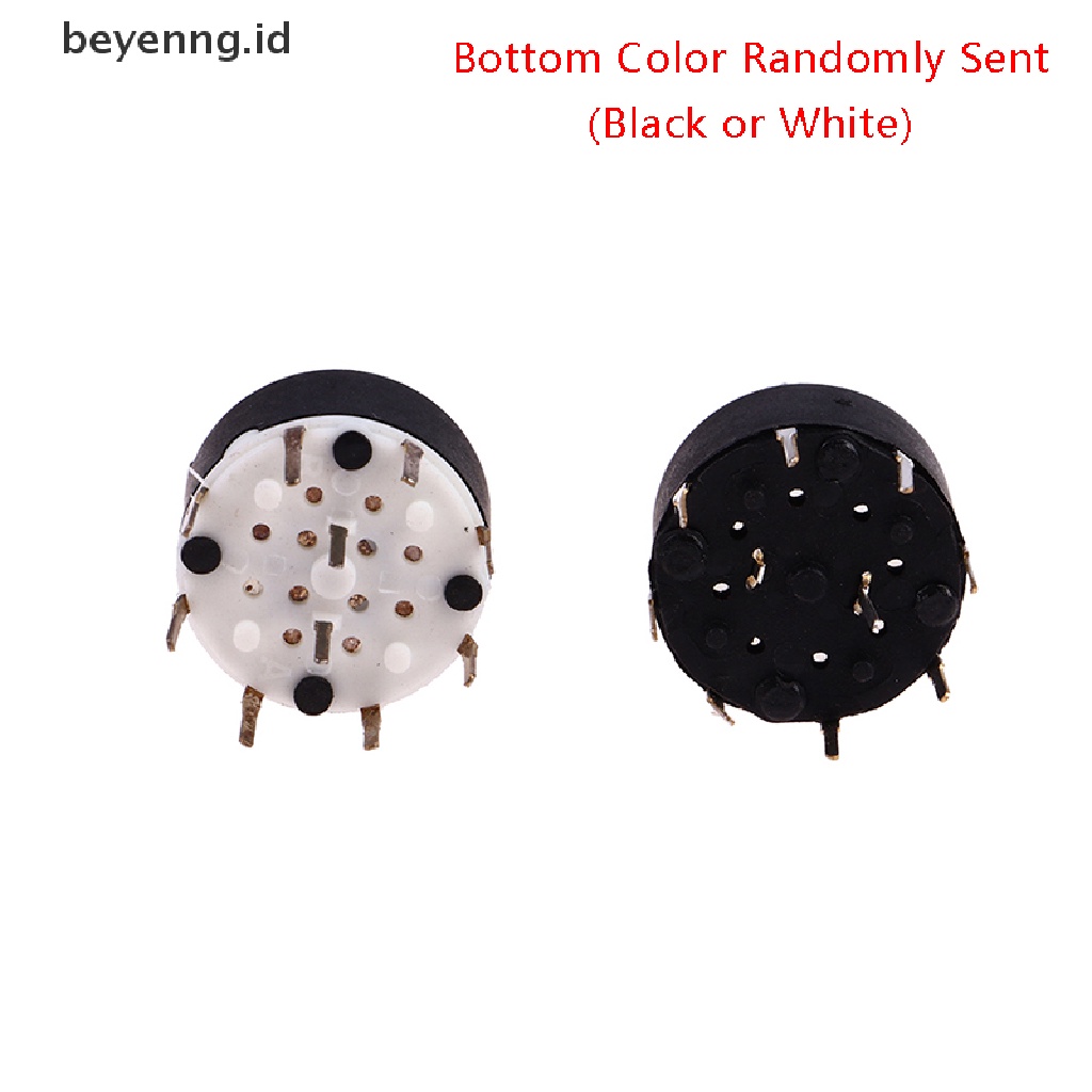 Beyen 1Pc 1per2tiang3 /4 /5 /6 /8 Posisi SR16 16mm Rotary Band Switch Axis Round Switch DC60V 0.3A 15mm Shaft ID