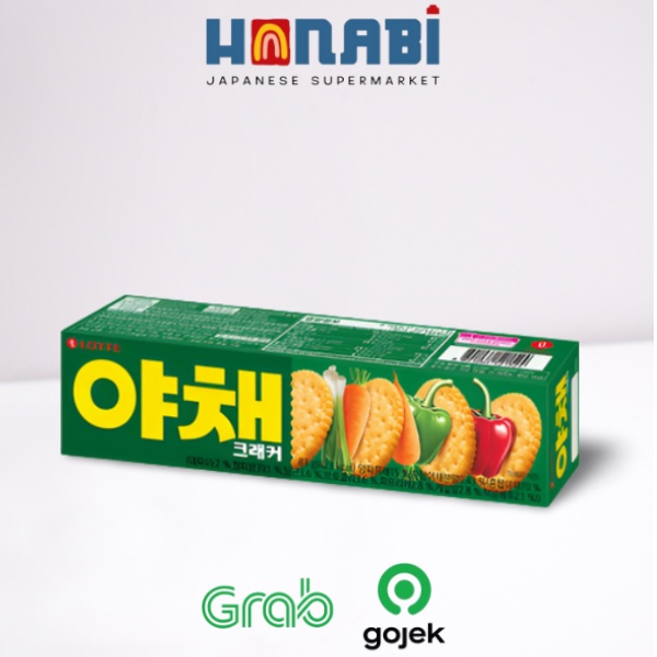 

Lotte Vegetable Cracker 83g - Kreker Rasa Sayuran Made In Korea