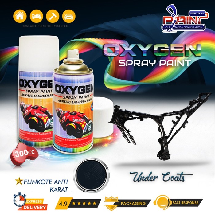 Cat Semprot / Pylox OXYGEN FLINKOTE UNDERCOAT