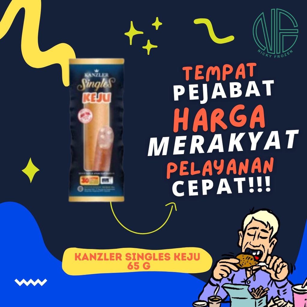 

KANZLER SINGLES KEJU 65 G