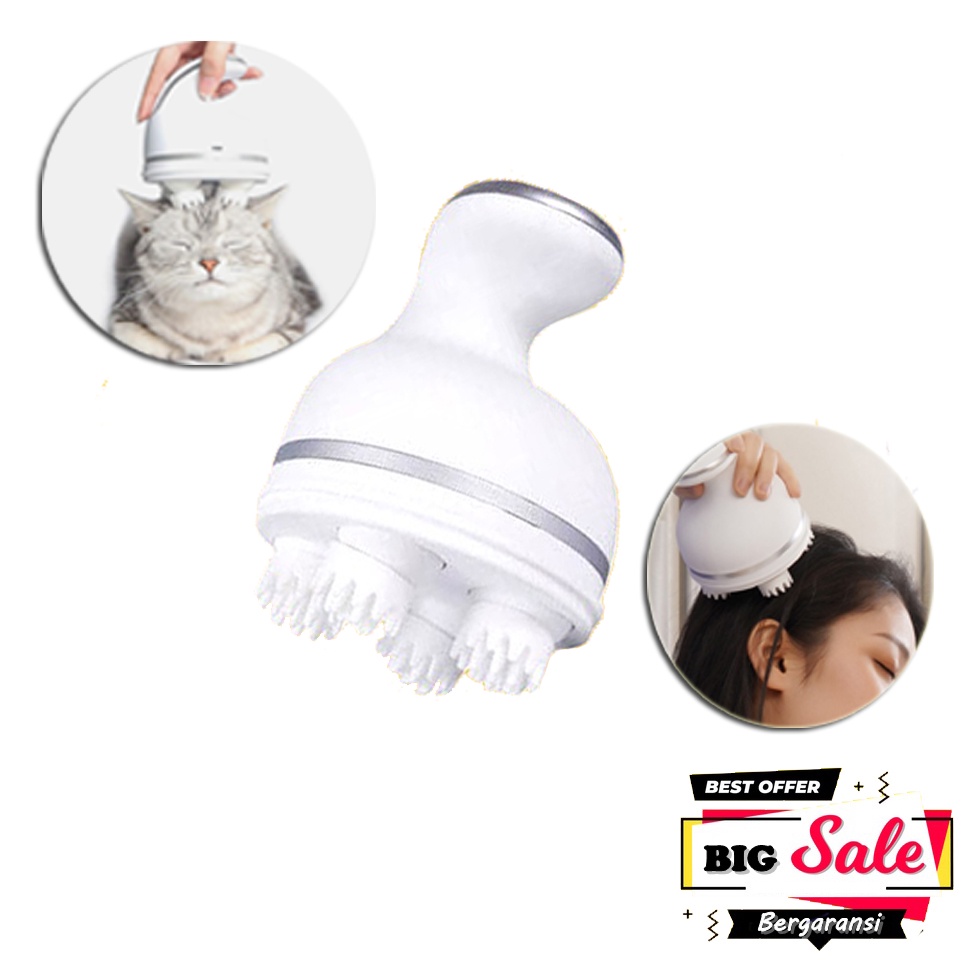 Alat Pijat Kepala / Pijat Hewan / Alat Pijat Kucing / Alat Pijat Tubuh / Alat pijat Elektrik / Refle