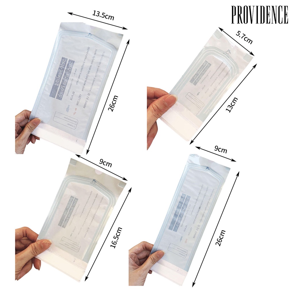 Providence 100 Pcs Tas Penyimpanan Portabel Multifungsi Aplikasi Lebar Serbaguna Sekali Pakai Organizer Sekali-Kali Manikur Alat Organizer Bags Perlengkapan Rumah Tangga