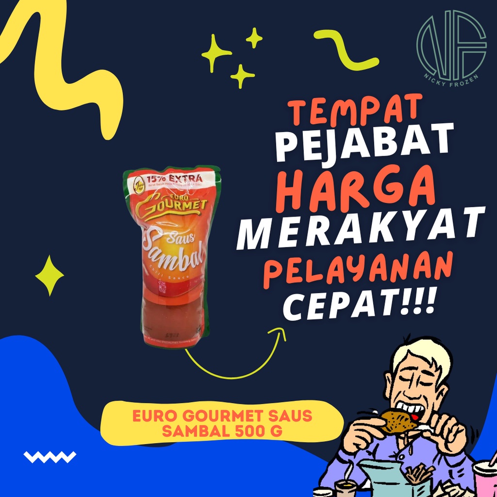 

EURO GOURMET SAUS SAMBAL 500 G