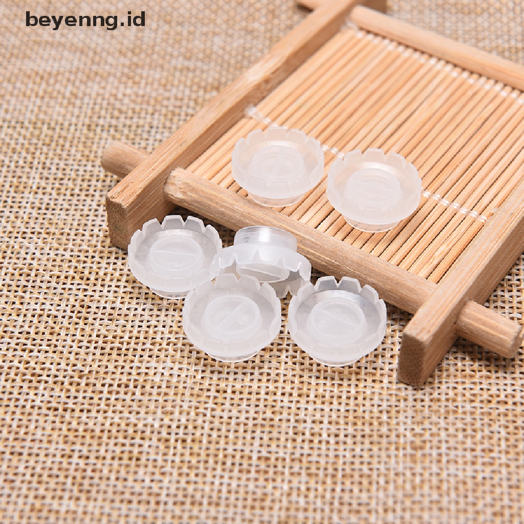 Beyen 50/100pcs Eyelash Grafg Eyelash Blossom Cup Matahari Berbunga Lem Holder Ring ID
