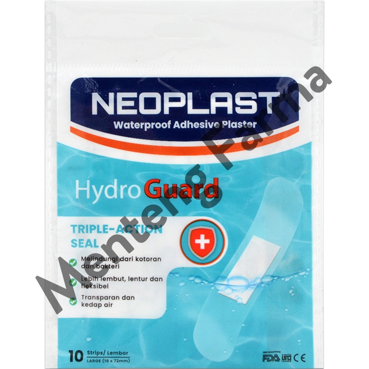 Neoplast Hydroguard 10 Lembar - Plester Luka Transparan