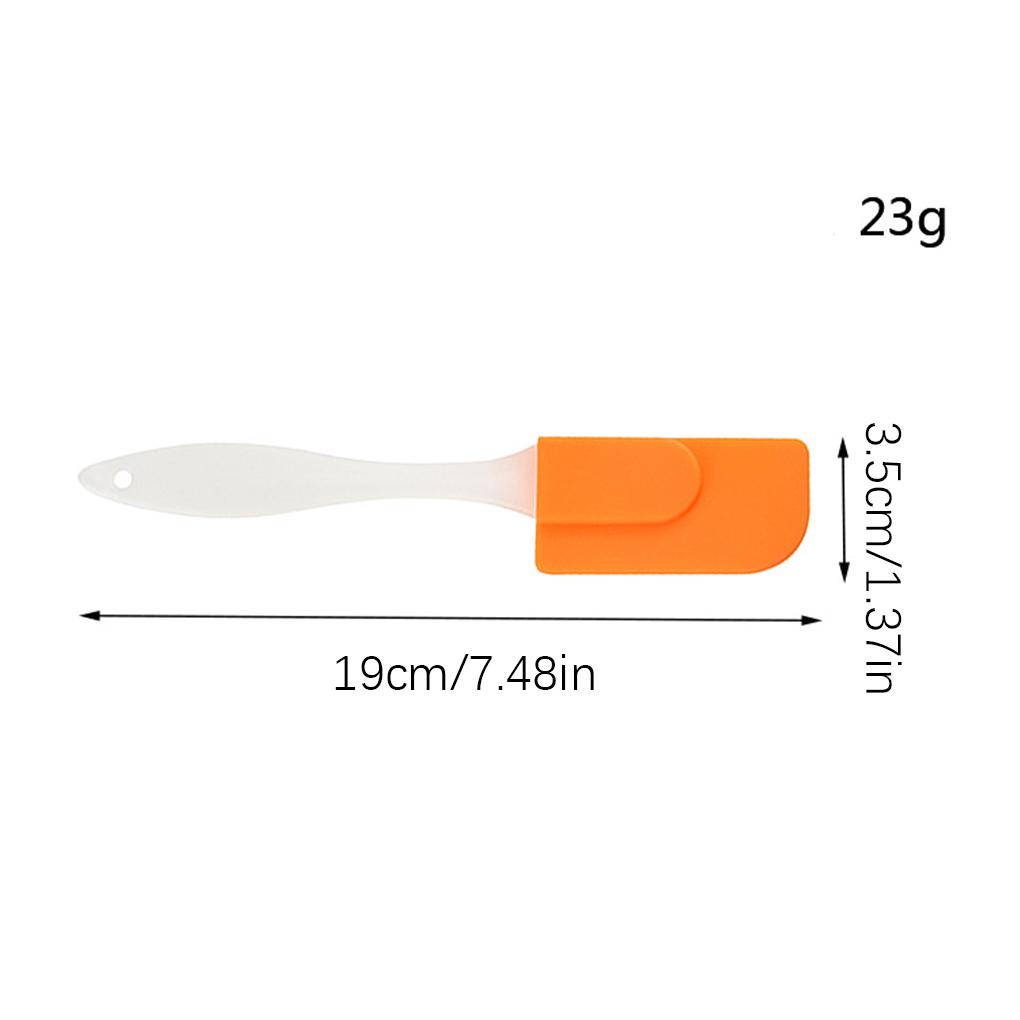 Cream Butter Pastry Integrate Handle Silicone Universal Spatula Kue Peralatan Dapur Scraper Brushes Baking Tools