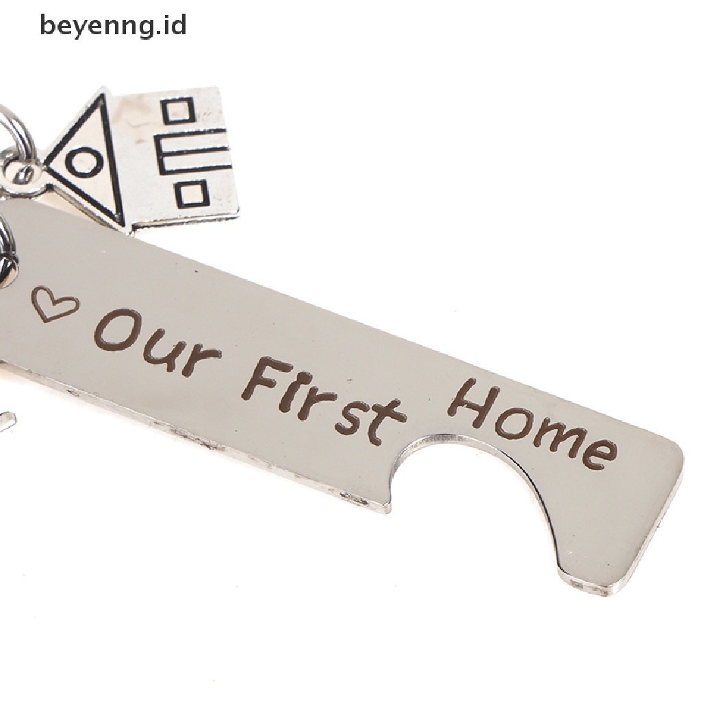 Beyen Our First Home House Keyring 2022 Couples Housewarming Gifts Lovely Gift ID